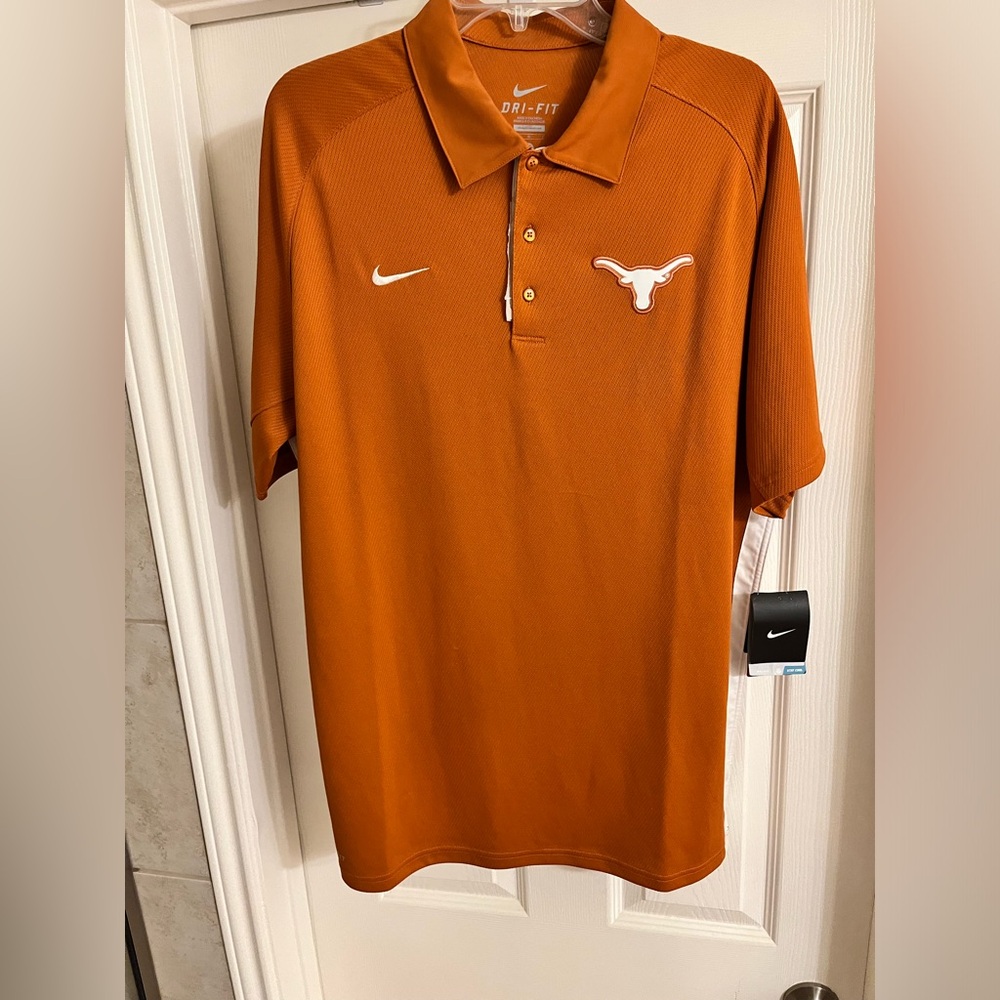 New Nike UT Dri - fit men’s shirt. Large               University of Texas